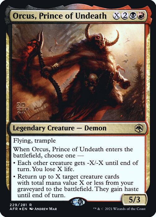 Orcus, Prince of Undeath  - Legendary (Foil)