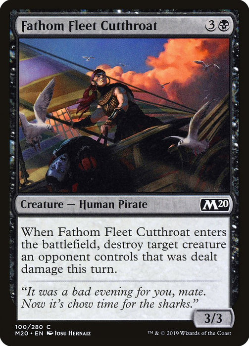 Fathom Fleet Cutthroat  (Foil)