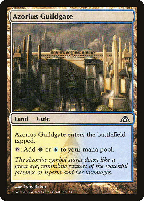 Azorius Guildgate  (Foil)