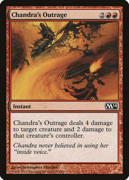 Chandra's Outrage  (Foil)