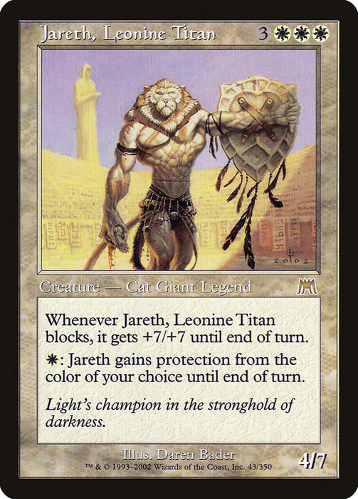 Jareth, Leonine Titan  (Foil)