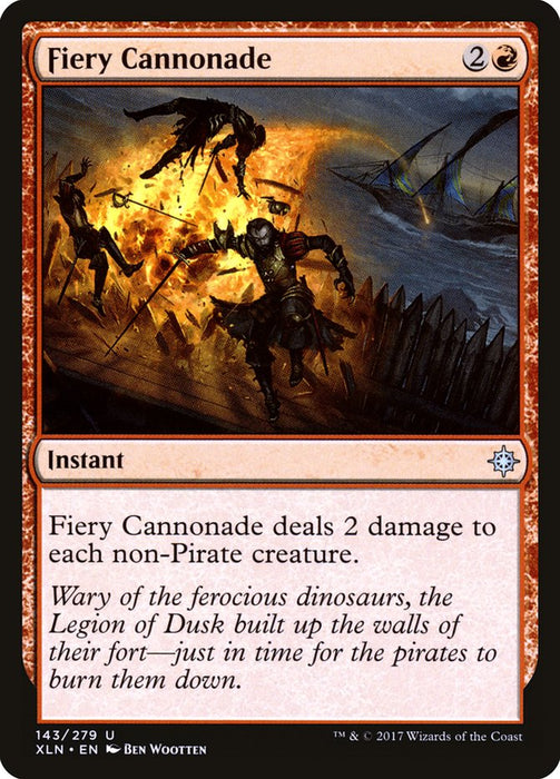 Fiery Cannonade  (Foil)