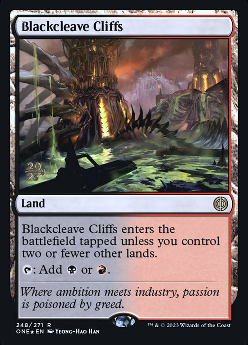 Blackcleave Cliffs (Foil)