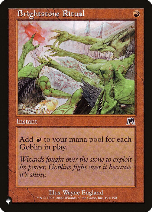 Brightstone Ritual - Retro Frame
