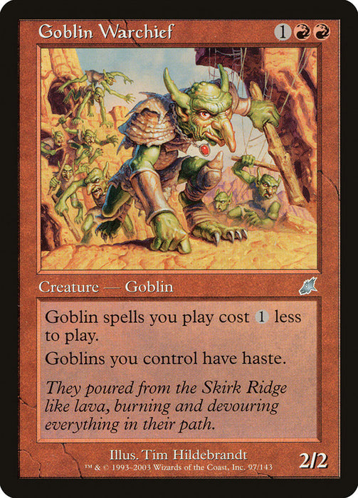 Goblin Warchief  (Foil)