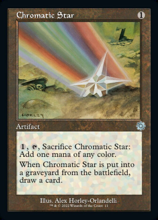 Chromatic Star - Retro Frame (Foil)