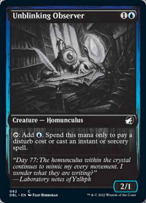 Unblinking Observer  - Inverted