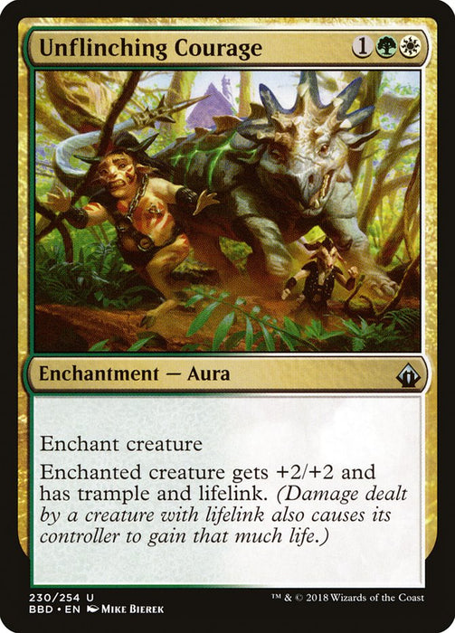 Unflinching Courage  (Foil)