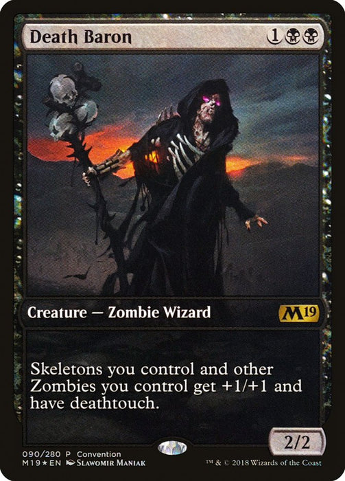 Death Baron - Full Art  (Foil)