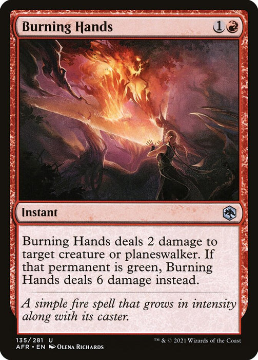Burning Hands  (Foil)