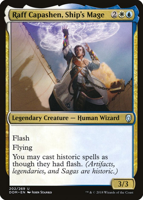 Raff Capashen, Ship's Mage  - Legendary (Foil)