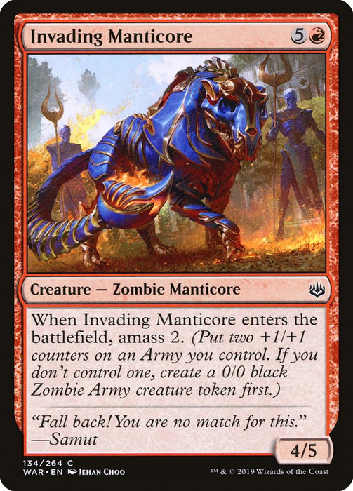 Invading Manticore  (Foil)