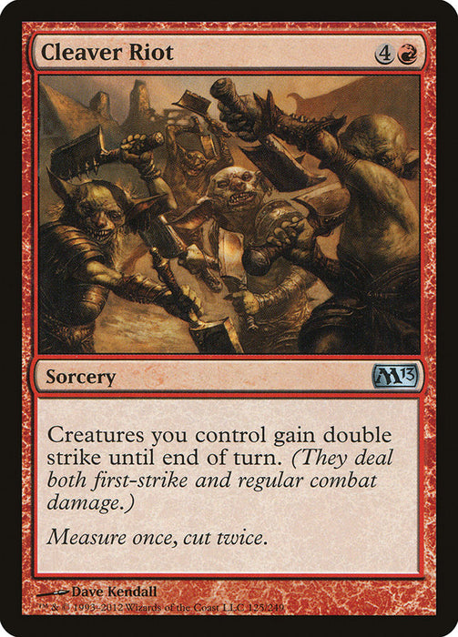 Cleaver Riot  (Foil)