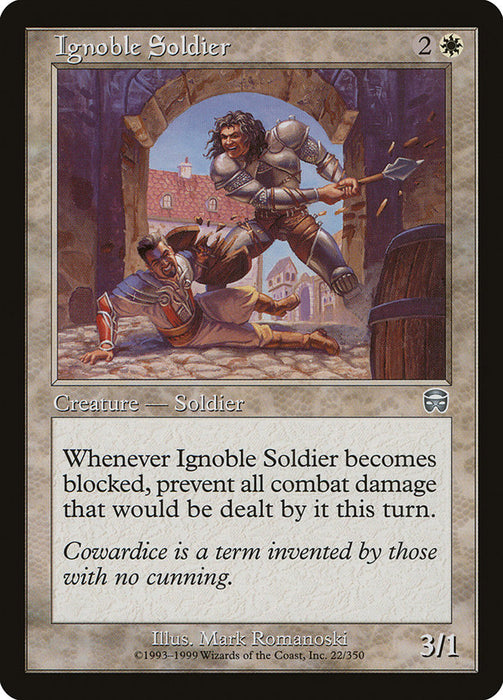 Ignoble Soldier  (Foil)
