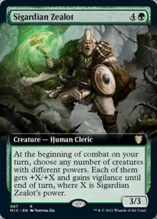 Sigardian Zealot  - Extended Art