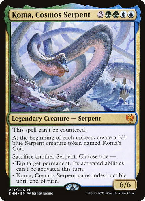 Koma, Cosmos Serpent  - Legendary (Foil)