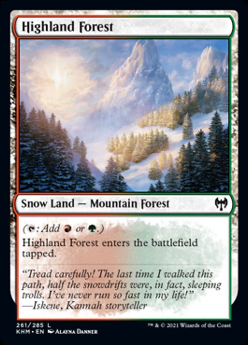 Highland Forest  - Snow