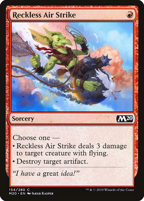 Reckless Air Strike  (Foil)