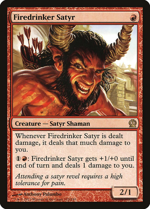 Firedrinker Satyr  (Foil)