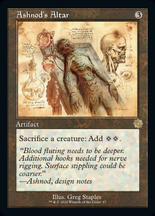 Ashnod's Altar - Retro Frame (Foil)