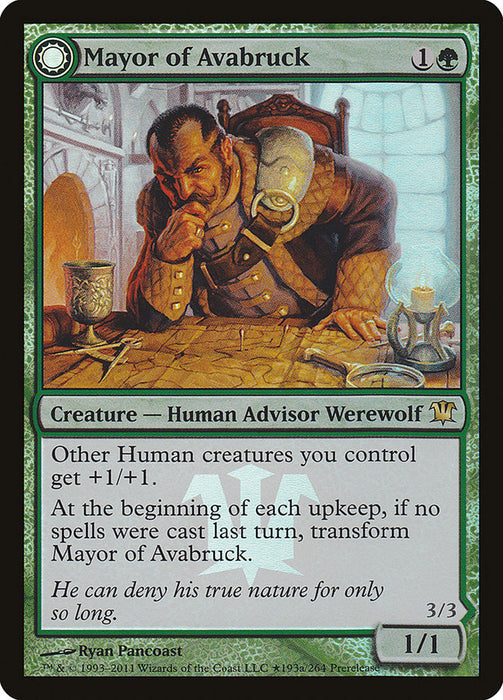 Mayor of Avabruck // Howlpack Alpha  - Sunmoondfc (Foil)