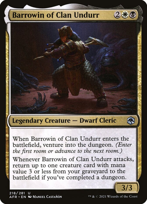 Barrowin of Clan Undurr  - Legendary (Foil)