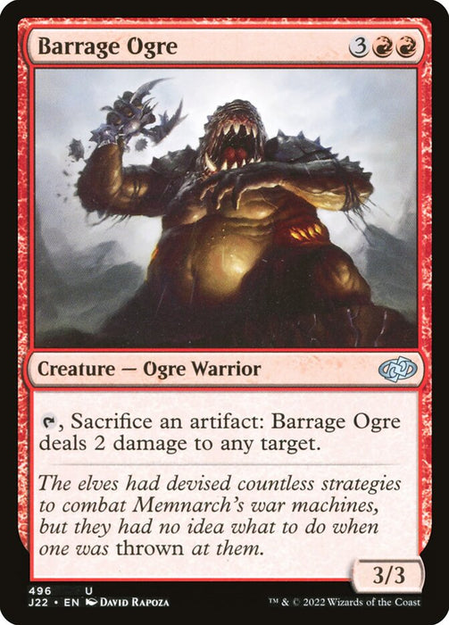 Barrage Ogre