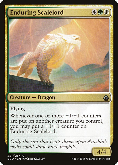 Enduring Scalelord  (Foil)