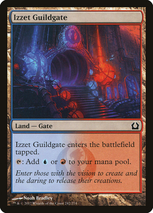 Izzet Guildgate  (Foil)