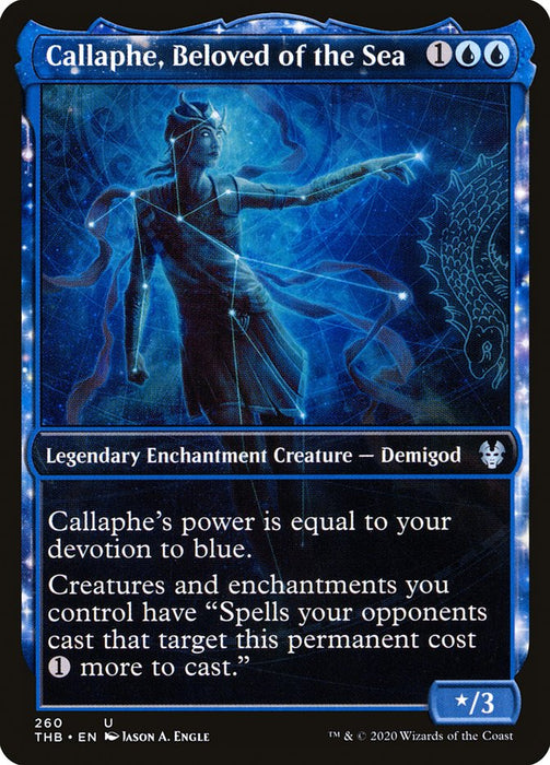 Callaphe, Beloved of the Sea  - Nyxtouched - Showcase - Legendary (Foil)