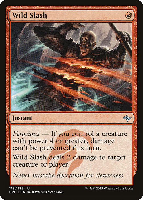 Wild Slash  (Foil)