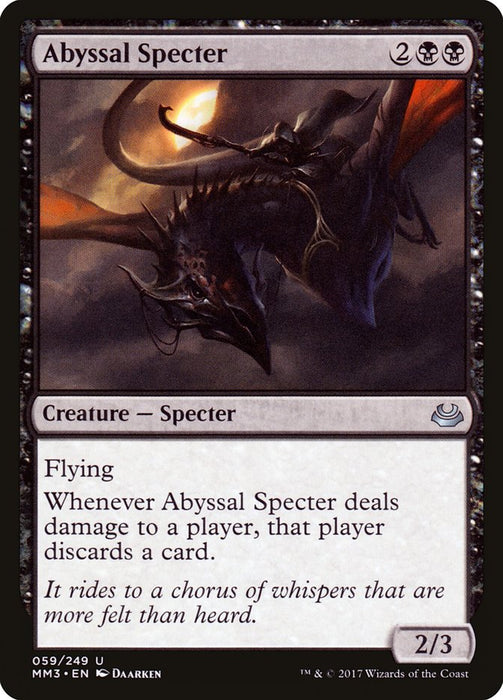 Abyssal Specter  (Foil)