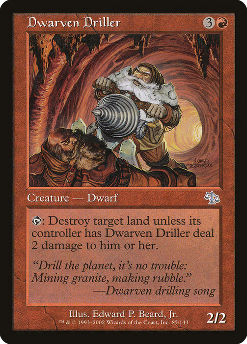 Dwarven Driller  (Foil)