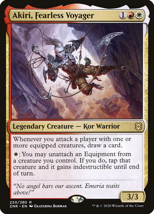 Akiri, Fearless Voyager  - Legendary (Foil)