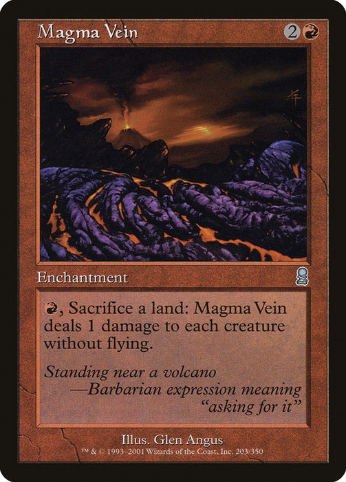 Magma Vein  (Foil)