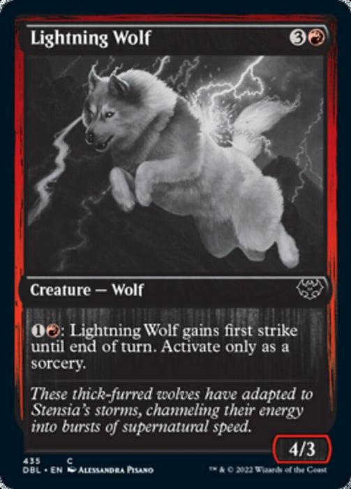Lightning Wolf  - Inverted