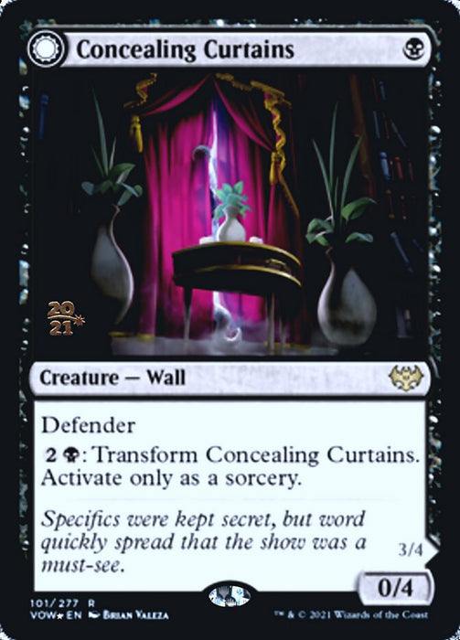 Concealing Curtains // Revealing Eye - Sunmoondfc (Foil)