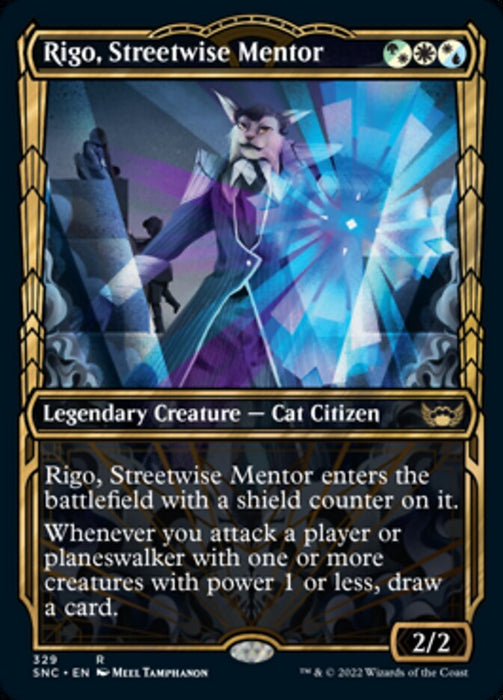Rigo, Streetwise Mentor  - Showcase - Legendary (Foil)