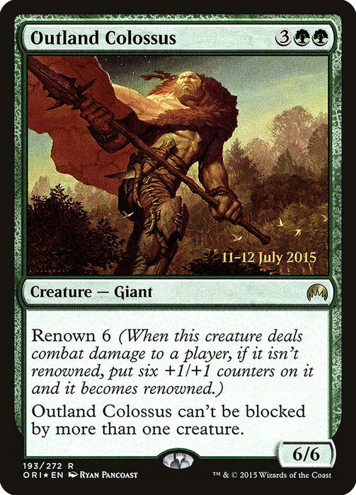 Outland Colossus  (Foil)