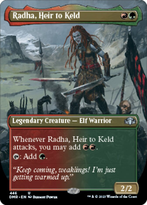 Radha, Heir to Keld - Borderless - Legendary