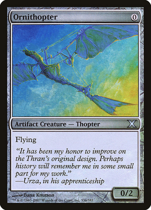 Ornithopter  (Foil)