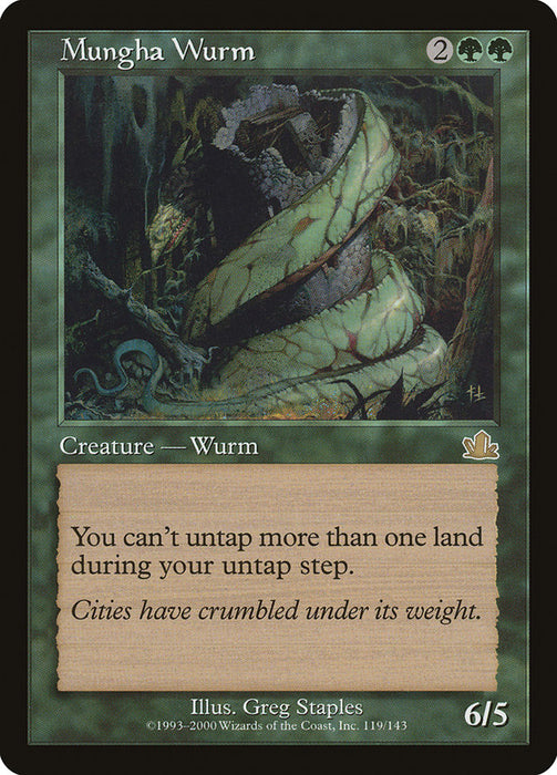 Mungha Wurm  (Foil)