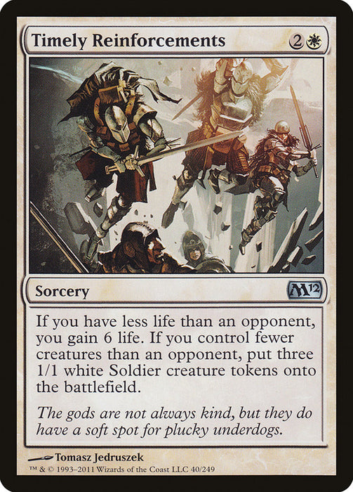 Timely Reinforcements  (Foil)