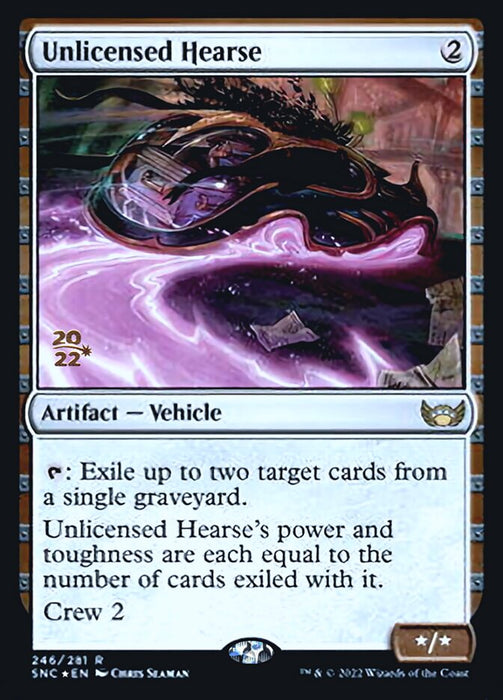 Unlicensed Hearse (Foil)