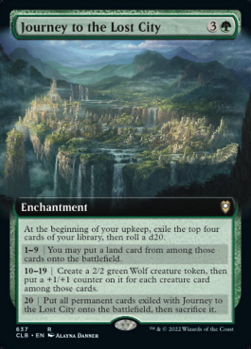 Journey to the Lost City  - Extended Art