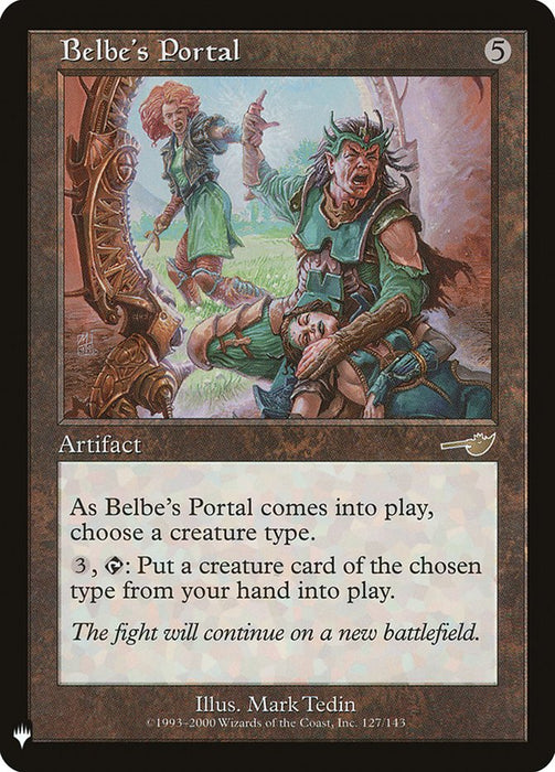 Belbe's Portal - Retro Frame