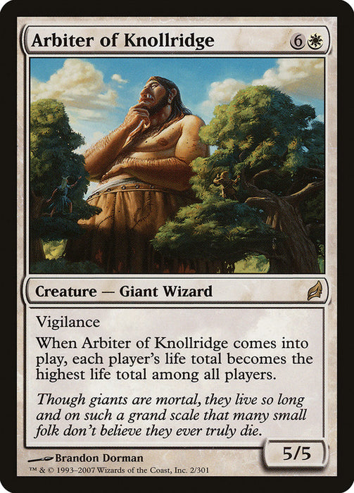 Arbiter of Knollridge  (Foil)
