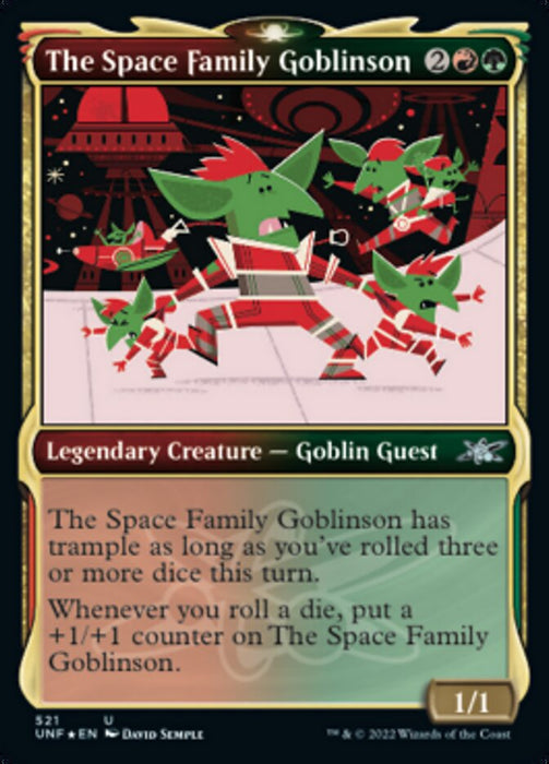 The Space Family Goblinson - Showcase- Legendary (Foil)