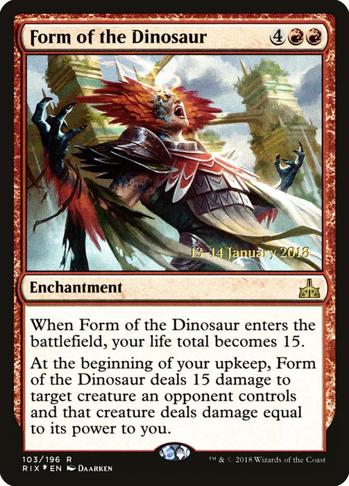 Form of the Dinosaur  (Foil)