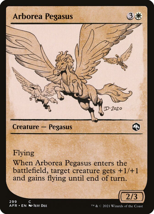 Arborea Pegasus  - Showcase (Foil)